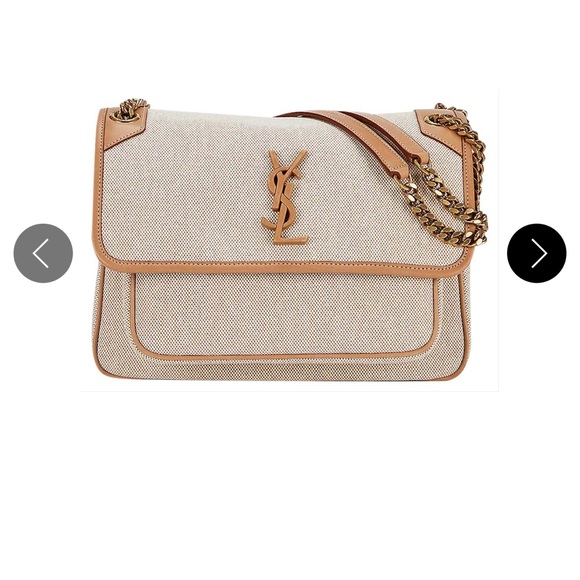 Yve Saint Laurent Niki Canvas Bag - Picture 8 of 8